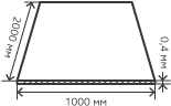 Лист нержавеющий  0,4х1000 х 2000 мм.  AISI 304 (08Х18Н10) холоднокатаный,  перфорированный,  Площадь отверстий 0,1873,  Rv 0,5-1,1